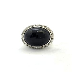 David Yurman Onyx & Diamond Ring